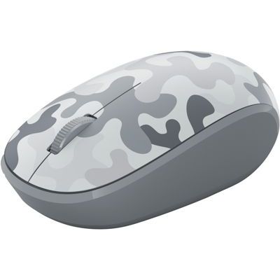 image Microsoft Bluetooth Mouse - Edition Spéciale Camouflage Blanc Arctique