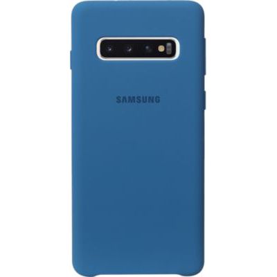 image Coque pour Samsung galaxy S10 Silicone ultra fine bleu