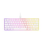 image produit Clavier Corsair K65 Mini - Blanc (MX Red)