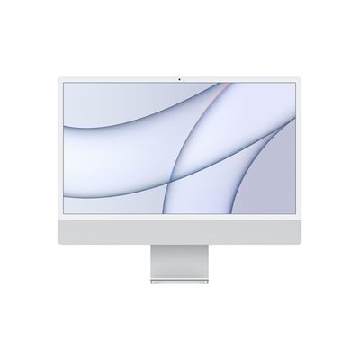image Apple iMac 24" Argent 2021 (256 Go SSD,  8 Go RAM, Puce M1 CPU 8 coeurs GPU 7 coeurs)