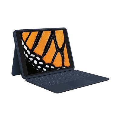 image  Étui clavier Logitech Rugged Combo 3 Touch - Pour iPad 7e, 8e et 9e génération (AZERTY, Français)