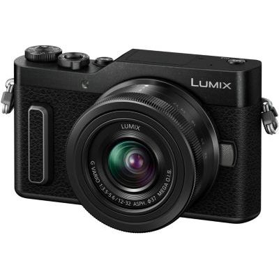 image Panasonic Lumix GX880W | Appareil Photo Hybride Compact + Objectif Lumix 12-32mm + 35-100mm (Capteur 4/3 16MP, Écran inclin. tact, Vidéo 4K, Modes Selfies créatifs, WiFi) Noir – Version Française