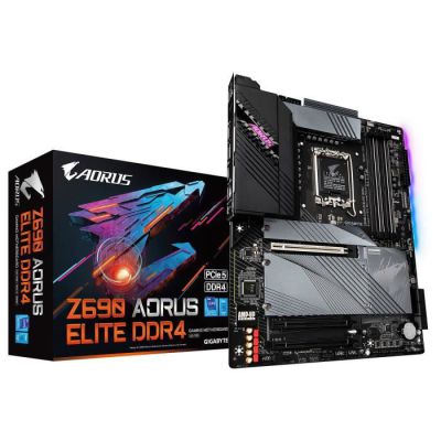 image GIGABYTE Z690 AORUS Elite DDR4 (Socket 1700/Z690/DDR4/S-ATA 600/ATX) Carte mère