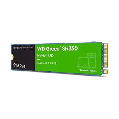 image WD SN350 Disque Dur SSD NVME M.2PCIE GEN3 X2 Vert 240 Go
