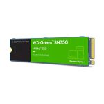 image produit WD Green SN350 1 To, NVMe SSD - Gen3 PCIe, QLC, M.2 2280, possédant une vitesse de lecture de 3,200 Mo/s - livrable en France
