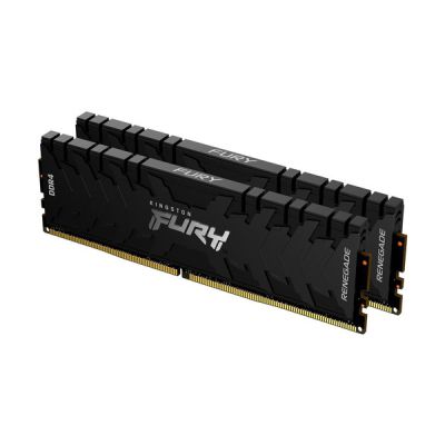 image Kit RAM Kingston FURY Renegade 16GB (2x8GB) 4800MHz DDR4 CL19 Mémoire Kit pour PC Kit de 2 KF448C19RBK2/16