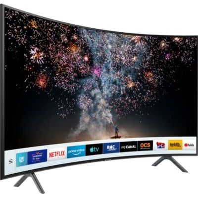 image SAMSUNG UE49RU7372 TV LED 4K UHD 123 cm (49-) -  Ecran Incurvé - SMART TV -  3 x HDMI - 2 x USB - Classe énergétique A