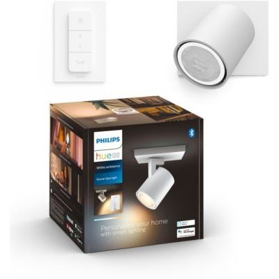 image Spot Philips White Ambiance Runner 5,5W Blanc (Télécommande Incluse)