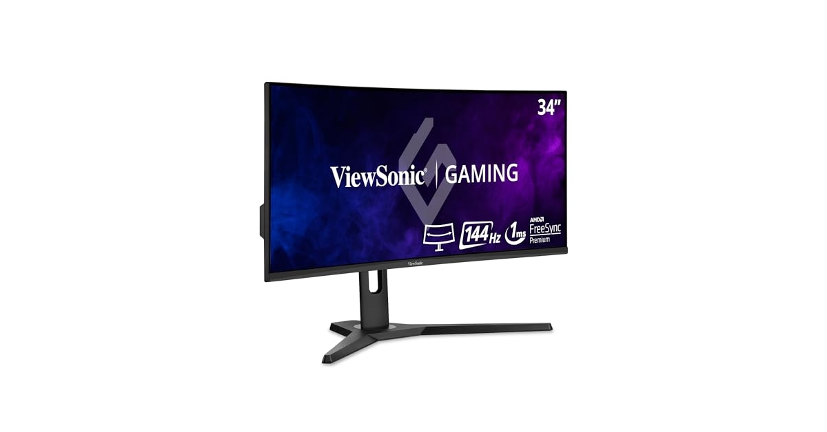 Écran PC Gamer ViewSonic 27" Incurvé 144Hz - Bon état D'occasion