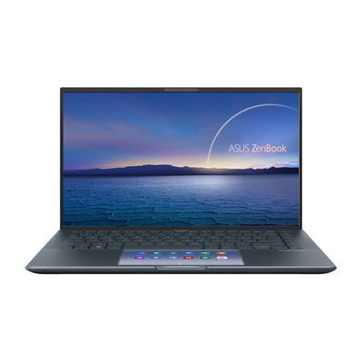 image PC portable Asus Zenbook UX435EG-KK422W avec Screenpad (14" tactile Full HD - Intel CoreT i7-1165G7 - RAM 16 - 1 To SSD)