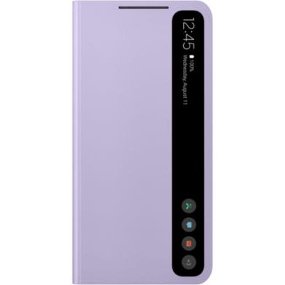 image Etui Samsung S21 FE Clear View Cover violet