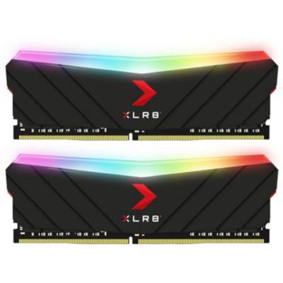 image Kite RAM PNY 16 Go XLR8 Gaming Epic-X RGB DDR4 3600MHz (2x8Go)
