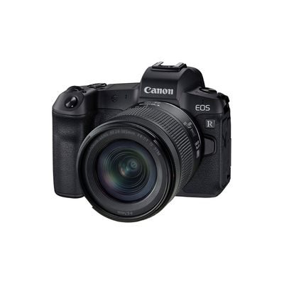 image Appareil Photo Hybride Canon EOS R + RF 24 105mm f 4 7.1 is STM Noir