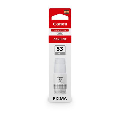 image Canon GI-53 GY Bouteille d'encre, pour imprimante Jet d'encre PIXMA MEGATANK, Gris