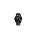 image produit Garmin vívomove Sport - Montre connectée à aiguilles mécaniques et écran tactile - Gray avec bracelet noir - Boîtier 40 mm - livrable en France