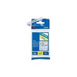 image produit Brother TZe-MQF31 | Ruban original Laminé Pastel | 12 mm | Noir sur Violet | 4M