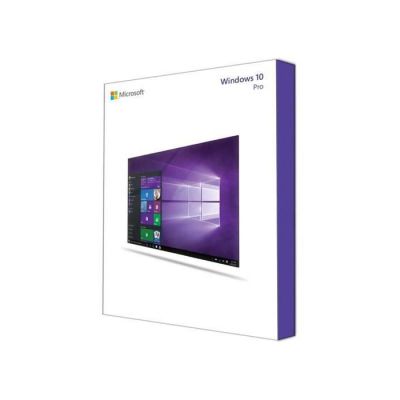 image MICROSOFT Windows 10 Pro 64-bit - Produit complet - 1 Licence - OEM - DVD-ROM - Anglais international - PC