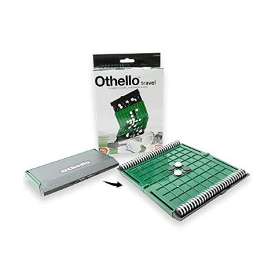 image Bandai - Othello édition Voyage - Jeu de société - Jeu de stratégie et de réflexion - 2 Joueurs - 15/20min - dès 7 Ans - Jeu Nomade - MH80050