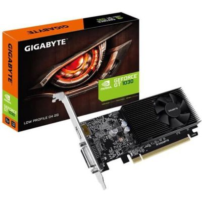 image Carte graphique Gigabyte GT 1030 Low Profile D4 2G (N1030D4-2GL)