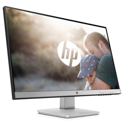 image HP 27f Ecran PC 4K Ultra HD LED 27" Argent (IPS. DisplayPort/HDMI. 3840 x 2160. 60hz. 16:9. 5ms)