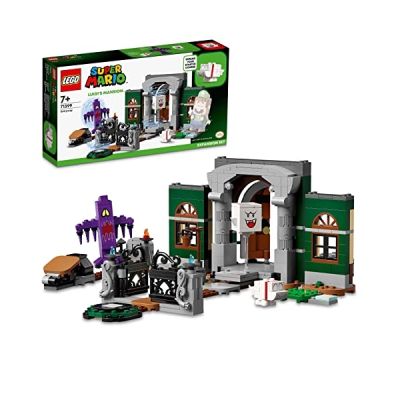 image Lego 71399 Super Mario Ensemble d’Extension L’entrée de Luigi’s Mansion, Jeu de Construction avec Figurines
