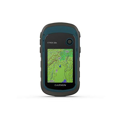 image Garmin - eTrex 22x - GPS de randonnée avec cartographie TopoActive Europe préchargée avec routes et sentiers routables - Compas électronique - Bleu