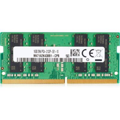 image HP - DDR4-8 Go - So DIMM 260 Broches - 2666 MHz / PC4-21300 - 1.2 V - mémoire sans Tampon - Non ECC pour Elite Slice G2, EliteDesk 705 G5, 800 G5, EliteOne 800 G5, ProOne 440 G5, 600 G5