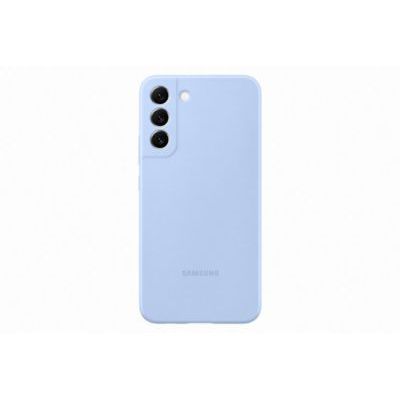 image Coque Samsung S22+ Silicone bleu