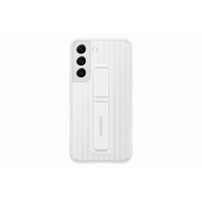 image Samsung Galaxy S22 S901 Protective Standing Cover Blanc EF-RS901CWEGWW