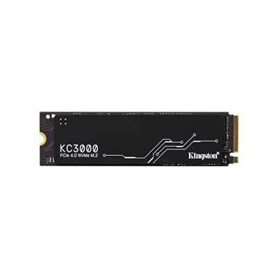 image Kingston KC3000 PCIe 4.0 NVMe M.2 SSD - Disque SSD Stockage haute performant pour PC de bureau et PC portables -SKC3000D/4096G