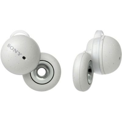 image Sony LinkBuds - Nouveau design circulaire ouvert permettant d’entendre les conversations sans retirer les écouteurs et de faire son footing en toute sécurité - Blanc