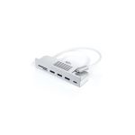 image produit Satechi Hub à Pince USB C - Port de données USB C, données USB-A 3.0, Lecteur Cartes Micro/SD - Apple Studio Display et iMac M1 2021 24 Pouces. Incompatible iMac 2020 et modèles antérieurs (Argent)