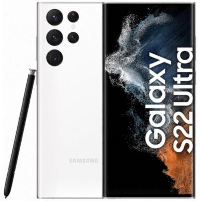 image Smartphone Samsung Galaxy S22 Ultra 128 Go Blanc 5G