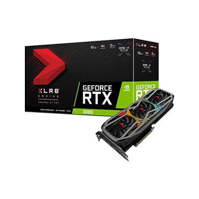 image PNY GeForce RTX™ 3080 12GB XLR8 Gaming Carte Graphique Epic-X Revel™ Triple Fan LHR