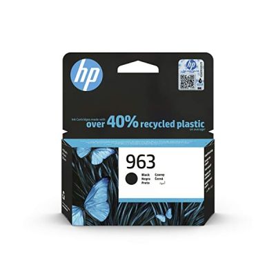 image HP 963 3JA26AE, Cartouche d'encre noire authentique, pour imprimantes Tout-en-un HP OfficeJet Pro 9010 / 9020