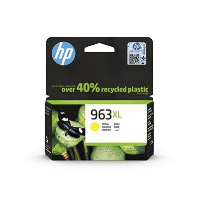 image HP 963XL 3JA29AE, Cartouche d'encre jaune authentique, grande capacité, pour imprimantes Tout-en-un HP OfficeJet Pro 9010 / 9020