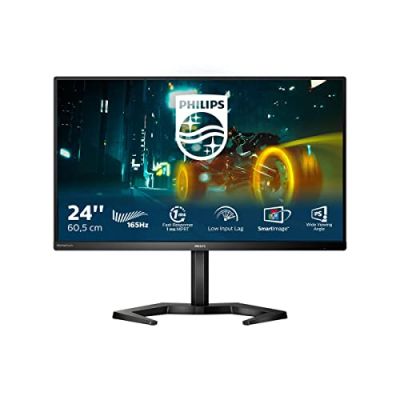 Philips Moniteur Gaming 24M1N3200VS - Moniteur FHD de 24", 165 Hz, VA, 1 ms, Faible décalage d'entrée, FreeSync, Haut-parleurs (19820 x 1080 @ 165 Hz, 350 CD/m², HDMI 2.0/DP 1.2)