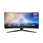 image produit MSI Optix MEG381CQR Plus Écran Gaming Incurvé 37,5" UWQHD+ - Dalle Rapid IPS 2300R, 3840x1600, 175Hz / 1ms, G-Sync Ultimate, DisplayHDR 600, 21:9 - DisplayPort 1.4a, HDMI 2.0b, USB 3.0 - livrable en France