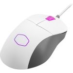 image produit Cooler Master MM730 Souris Gamer RGB-LED Filaire Ultralégère 48g - Capteur Optique 16K DPI PMW3389, Switches Optiques 70 Millions de Clics, MasterPlus+ (32K DPI, PC Seulement), Ergonomique - Blanc Mat