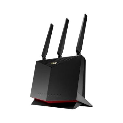 ASUS 4G-AC86U - Box 4G - Modem-routeur Wi-FI LTE Double Bande AC 2600 Mbps - Technologie MU-MIMO - Sécurité Professionnelle Aiprotection Pro Noir