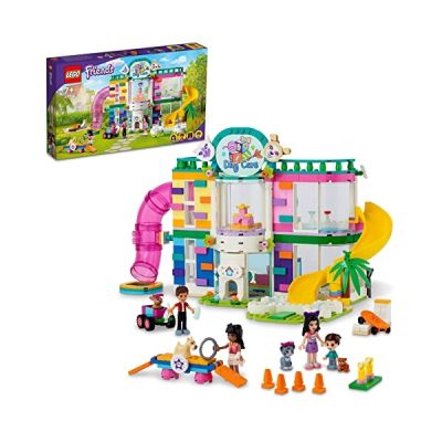 image LEGO 41718 Friends La Garderie des Animaux: Centre de Soins pour Animaux avec 3 Mini-Poupées, pour Filles et Garçons Dès 7 Ans, Jeu Educatif sur Le Soins aux Animaux