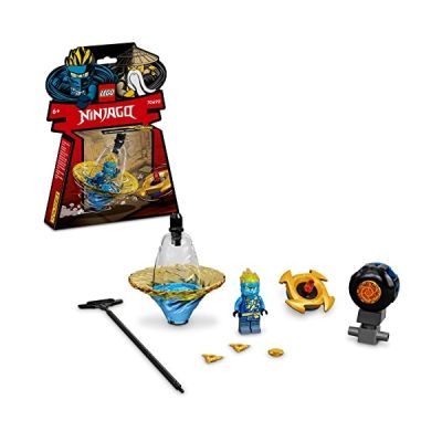 Lego 70690 Ninjago L’Entraînement Ninja Spinjitzu De Jay, Toupie Jouet pour Les Enfants de 6 Ans et Plus avec Minifigure Jay, à Collectionner
