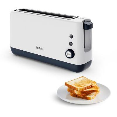 image TEFAL Toaster Minim TL302110 Grille Pain Compact Une Fente, Blanc