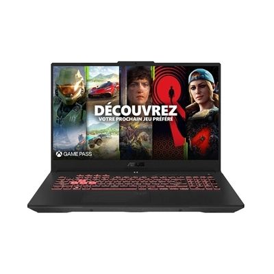 image PC portable Asus TUF A17 TUF707RR-HX019W Gris