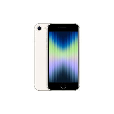 image Apple iPhone SE 128 Go Blanc (2022) - 5G