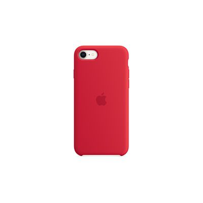 image Apple Coque en Silicone (pour iPhone SE) - (Product) Red