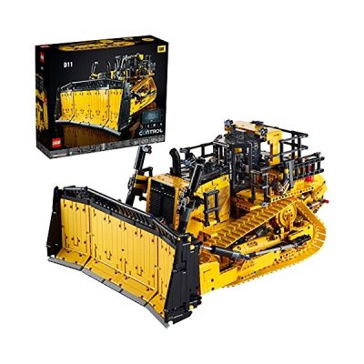 image LEGO 42131 Technic Bulldozer D11 Cat Véhicule De Chantier Télécommandé Interactif pour Adultes avec Application