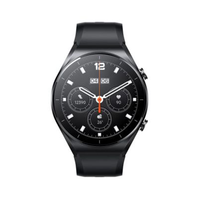 image Xiaomi Watch S1 Smartwatch aus Edelstahl & Saphirglas (1,43" AMOLED HD; 117 Trainingsmodi; Überwachung von SpO2, Herzfrequenz & Schlaf; Bluetooth; NFC; GPS, 5ATM, bis zu 12 Tage Akku, Alexa) Schwar