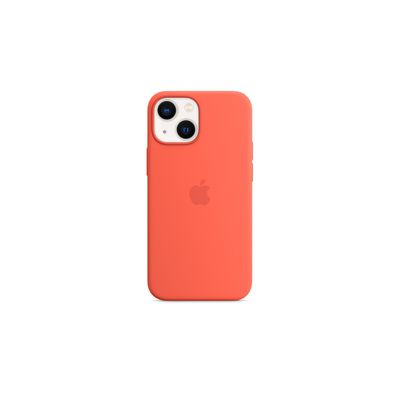 image Apple Coque en Silicone avec MagSafe (pour iPhone 13 Mini) - Nectarine