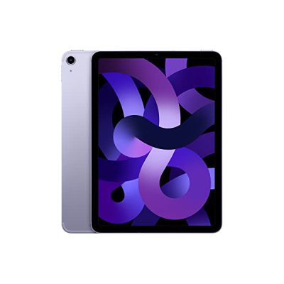 image Apple 2022 iPad Air 10,9 Pouces (Wi‑FI + Cellular, 64 Go) - Mauve (5ᵉ génération)